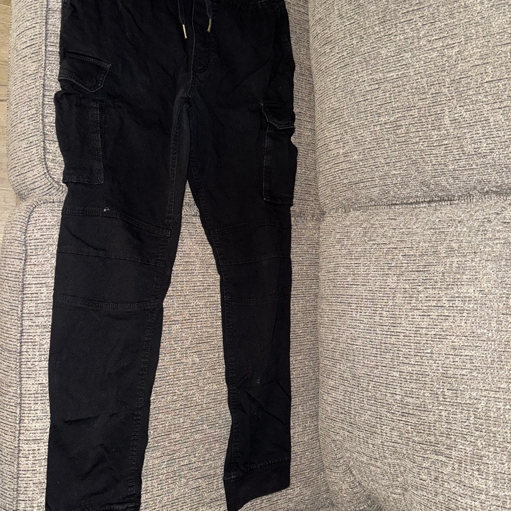 H&M Black Cargo Pants